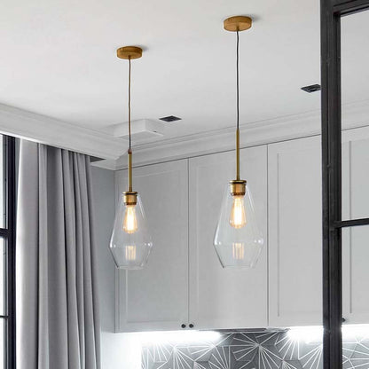 Avelin – Lampe Suspendue en Verre Nordique