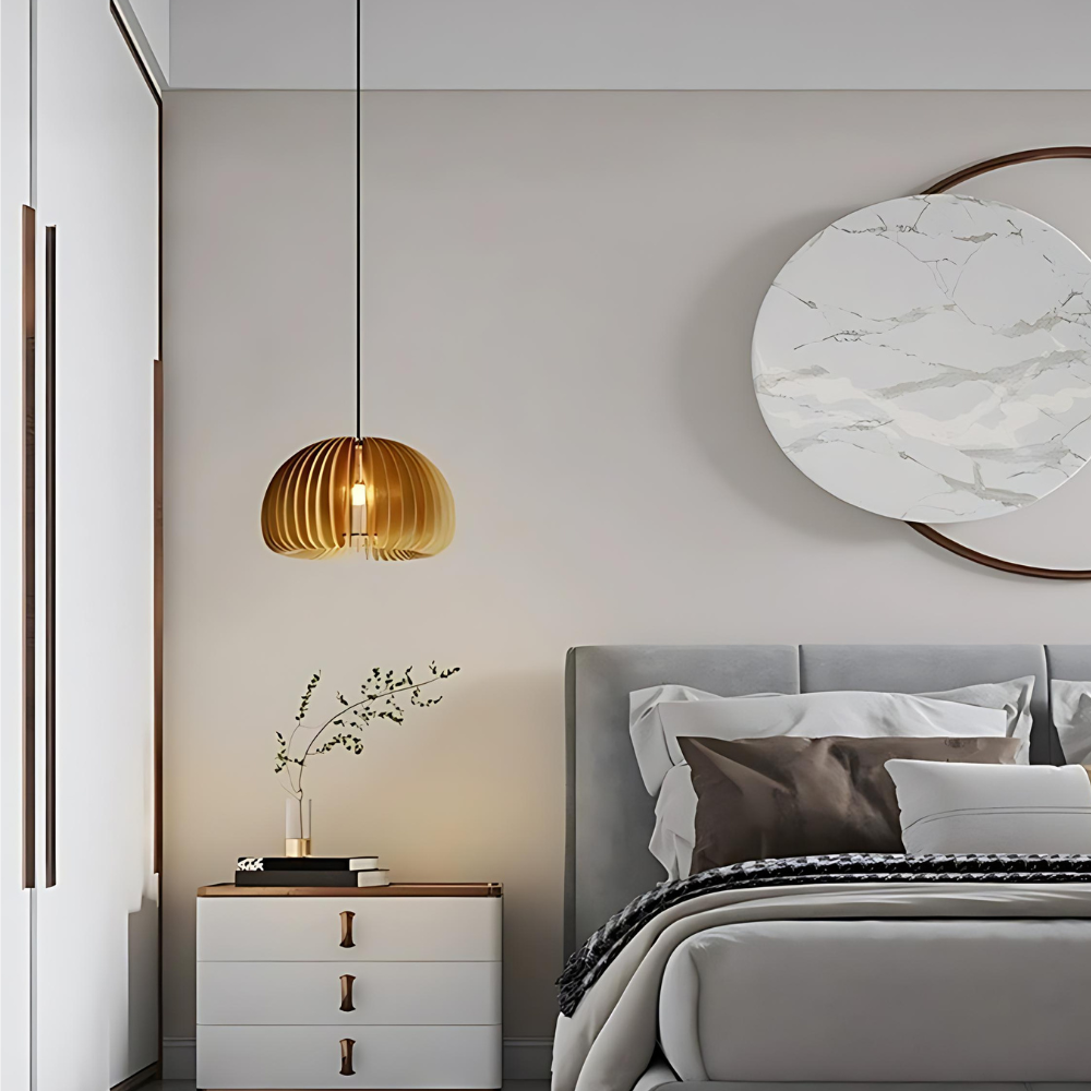 Fergy – Lampe de plafond rétro style japonais