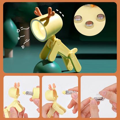LumiPet – Veilleuse animale avec support téléphone