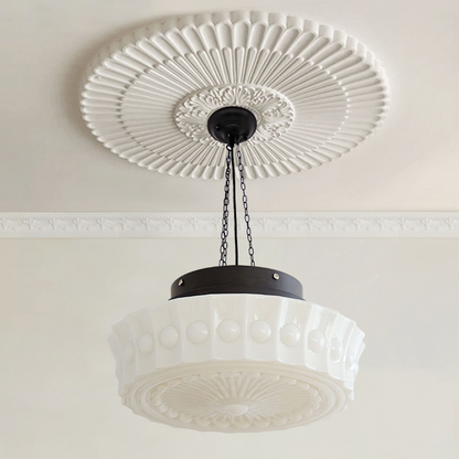 Elora – Suspension blanche style vintage