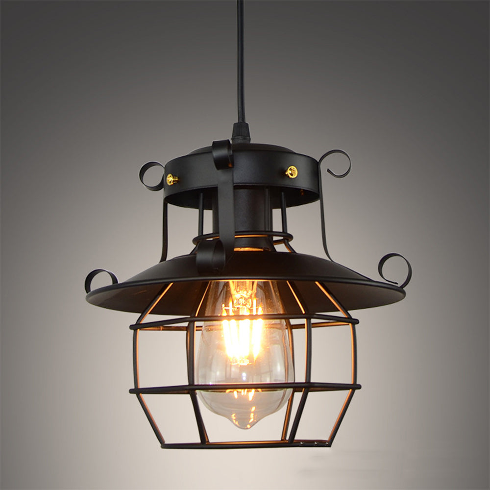 Vincenzo – Lampe suspendue en fer créative