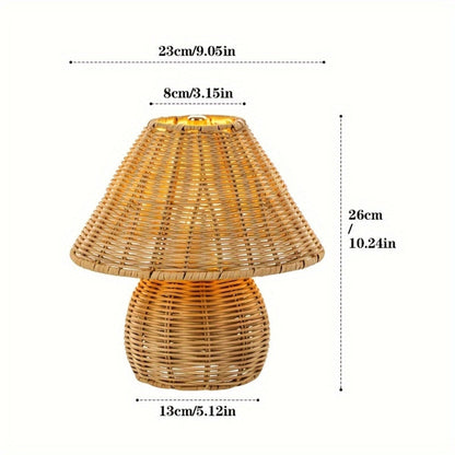 Noya – Lampe de table en rotin