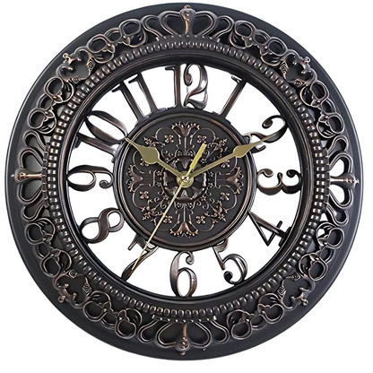 Anthea – Horloge murale vintage ronde