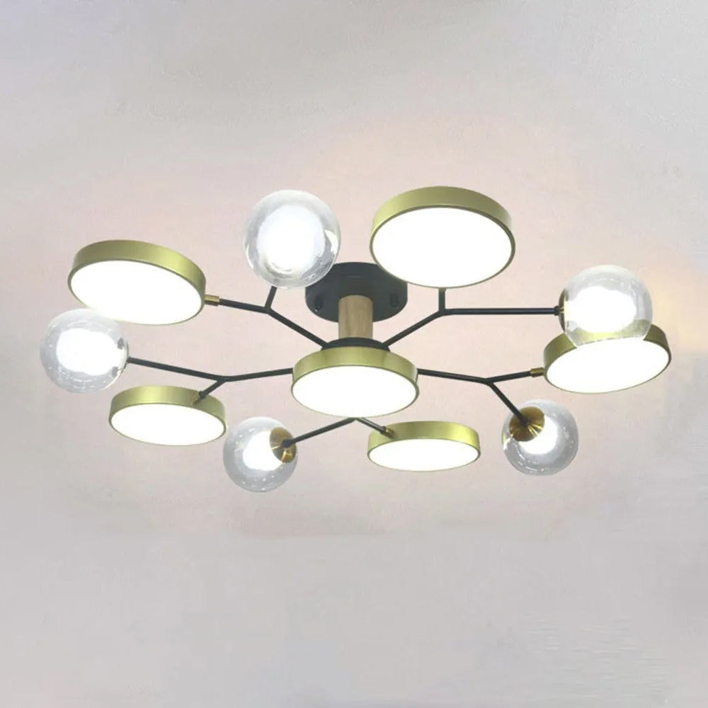Darren – Lampe de plafond LED en design Branch