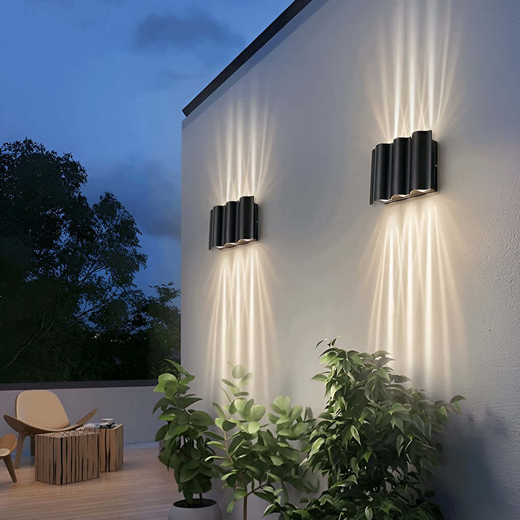 Elvin – Applique murale LED extérieure moderne