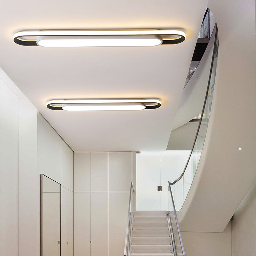 Elvin – Lampe de plafond LED rectangulaire