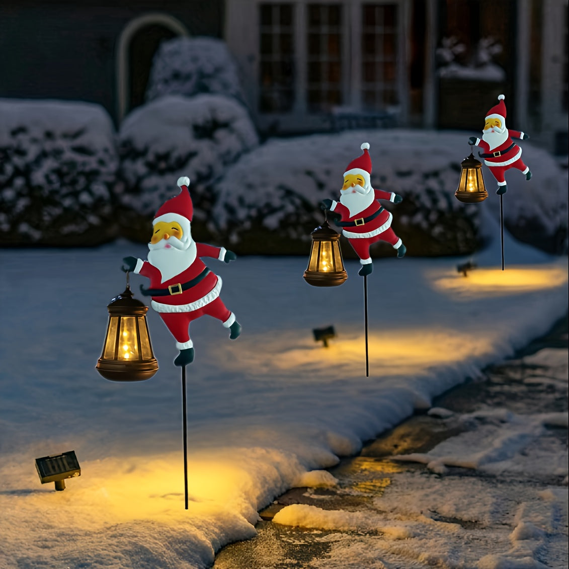 Santy – Suspensions solaires Père Noël