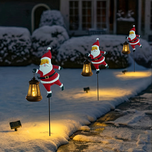 Santy – Suspensions solaires Père Noël