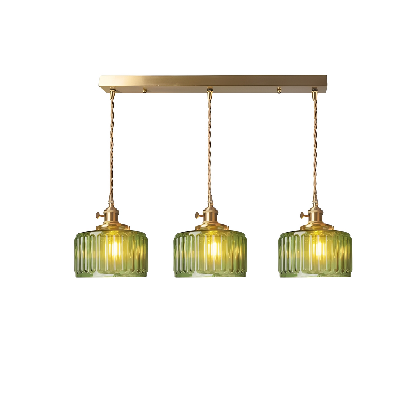 Miriam – Lustre créatif en laiton et verre