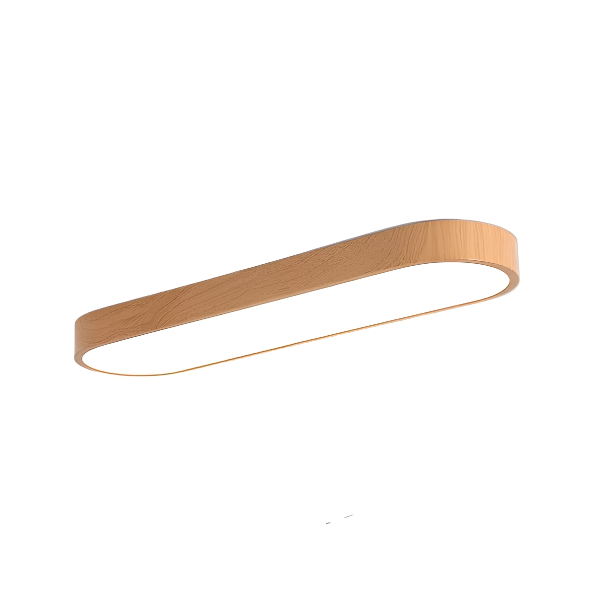 Draco – Lampe de plafond LED ovale en acrylique stylisée