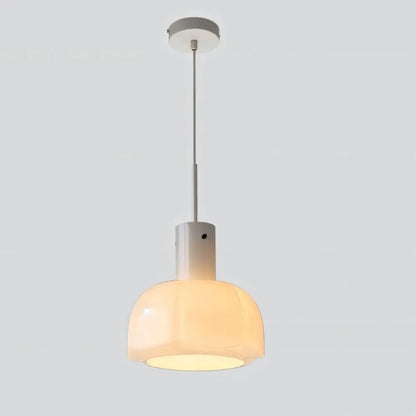 Lanie – Suspension Moderne en Verre et Fleurs