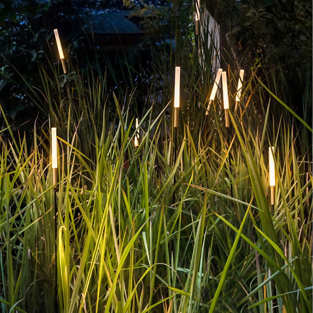 Florin – Lampe de jardin à roseau solaire