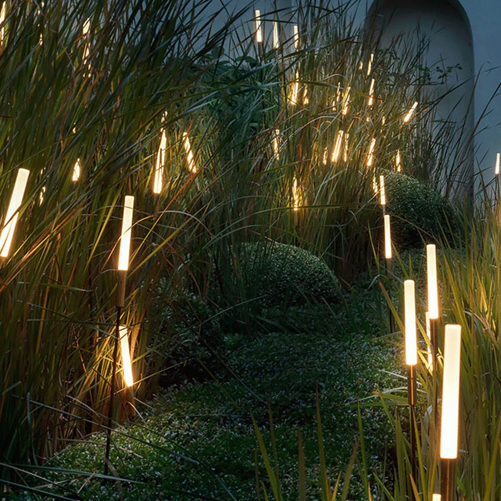 Florin – Lampe de jardin à roseau solaire