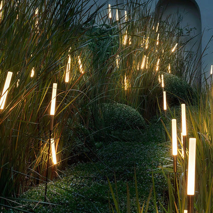 Florin – Lampe de jardin à roseau solaire