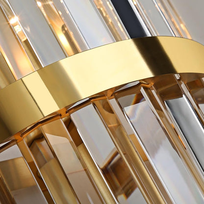 Rafael – Lampe murale contemporaine en acier inoxydable