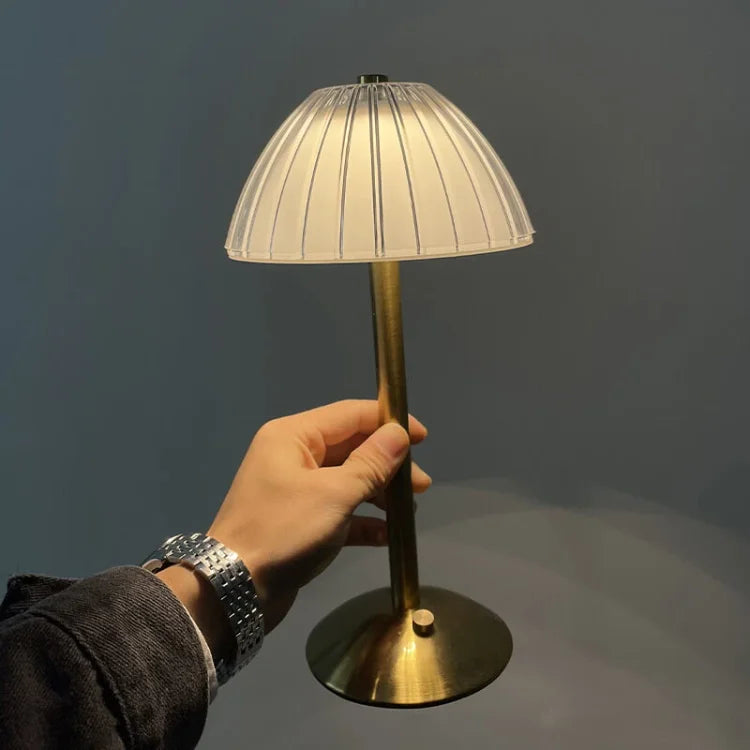 Alessia – Lampe de Table Rétro Cristal