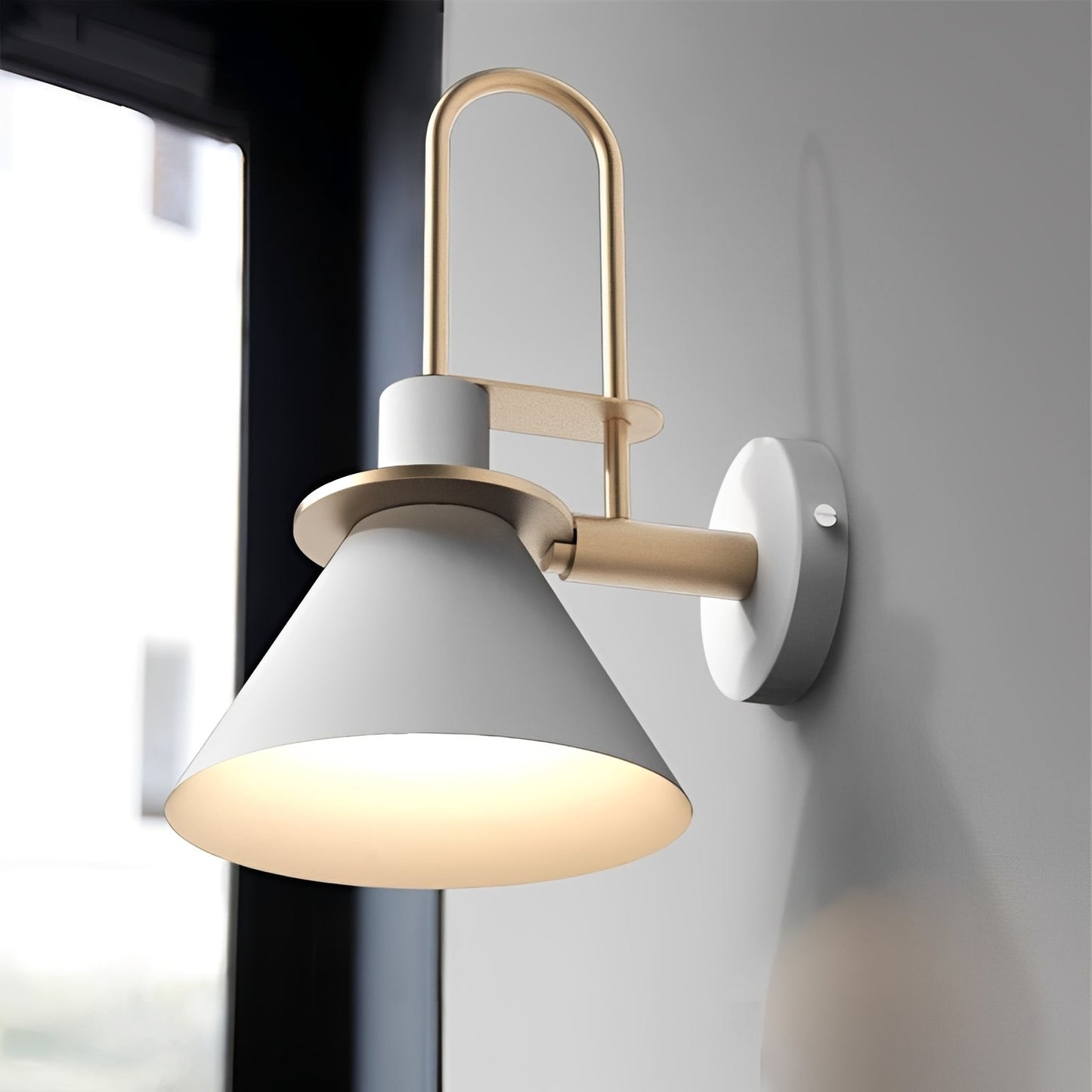 Nikol – Applique murale en corne macaron