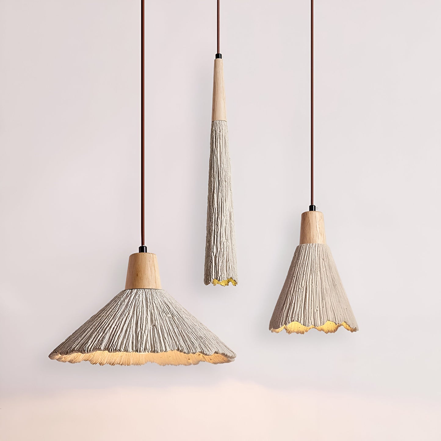 Valen – Suspension Moderne en Ciment