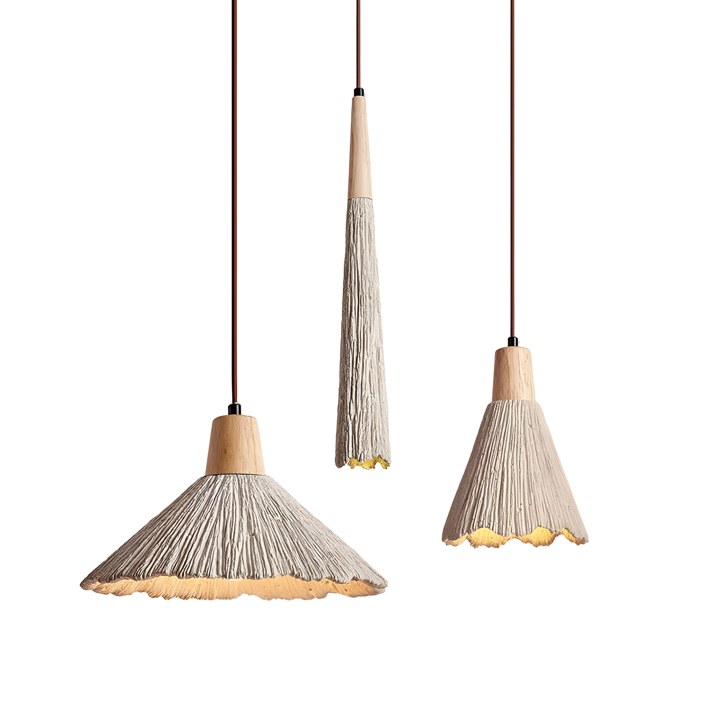 Valen – Suspension Moderne en Ciment