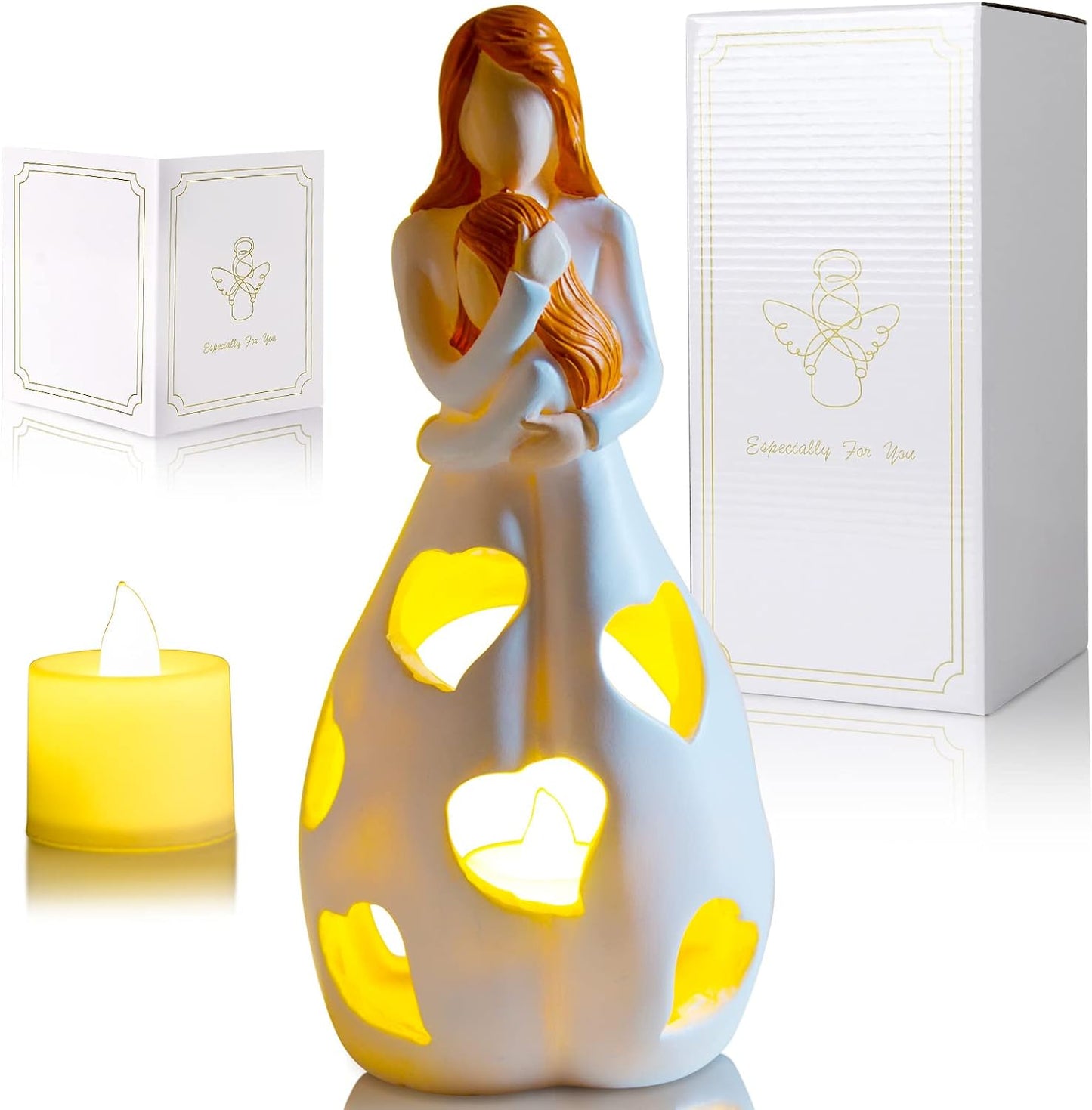 FlammeÉternelle – Lampe LED romantique, symbole d’un amour infini