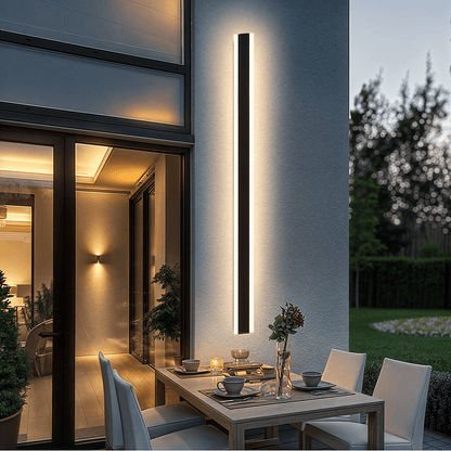 Stria – Applique murale extérieure LED minimaliste