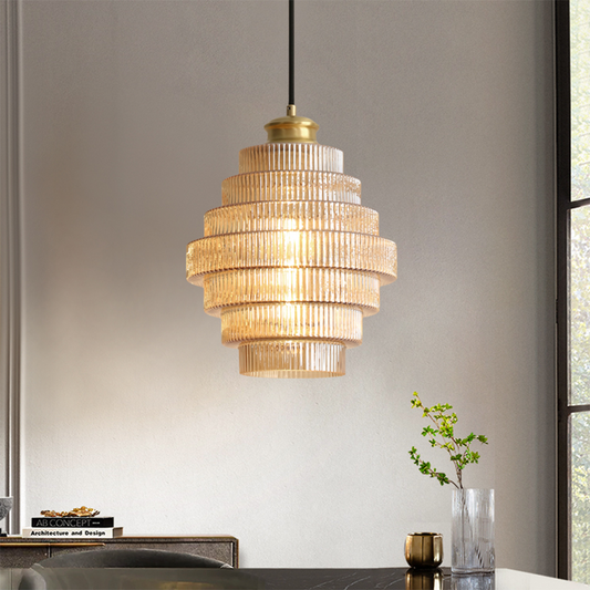 Enrique – Lampe Goutte en Verre Simple