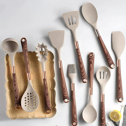 Leona – Set d'ustensiles de cuisine en silicone