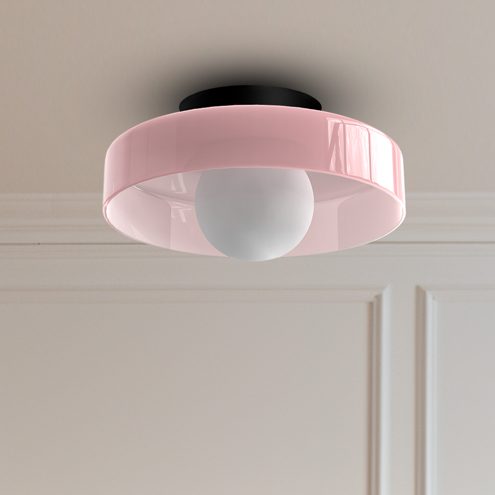 Solira – Lampe LED de plafond ronde avec fonction de montage mural