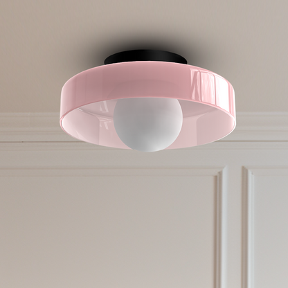 Solira – Lampe LED de plafond ronde avec fonction de montage mural