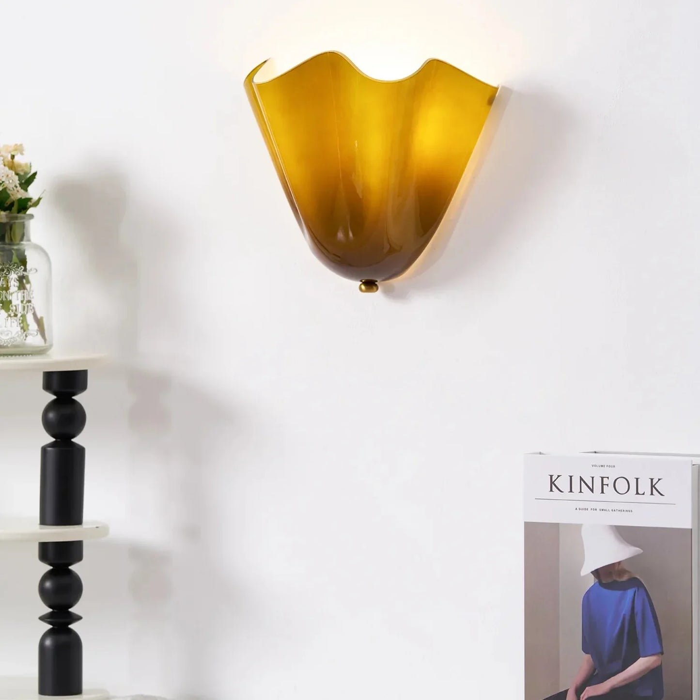 Stefan – Lampe en verre vintage