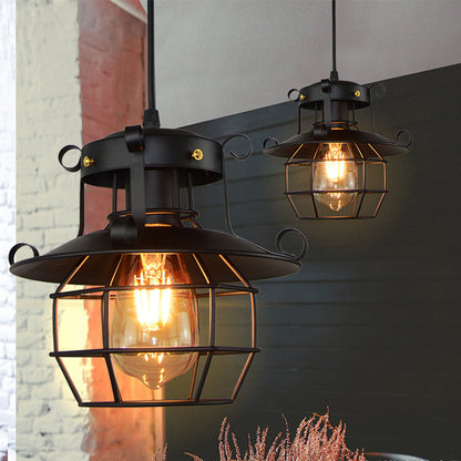 Vincenzo – Lampe suspendue en fer créative