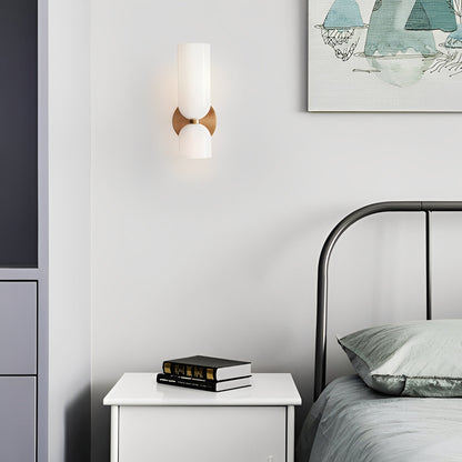Arik – Plafonnier double globe en verre