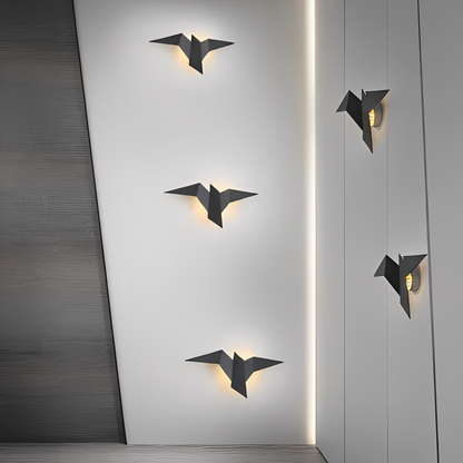 Aves – Applique murale LED décorative en forme d'oiseau