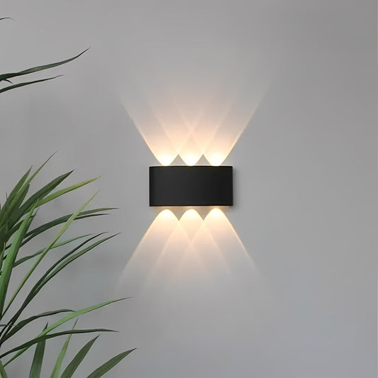 Domesi – Applique Murale Noire Moderne