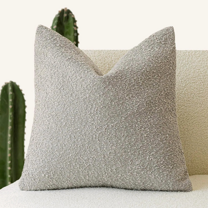Mira – Douces Housses de Coussin Bouclé