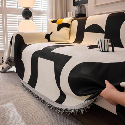 Nerie – Housse de canapé en chenille luxueuse