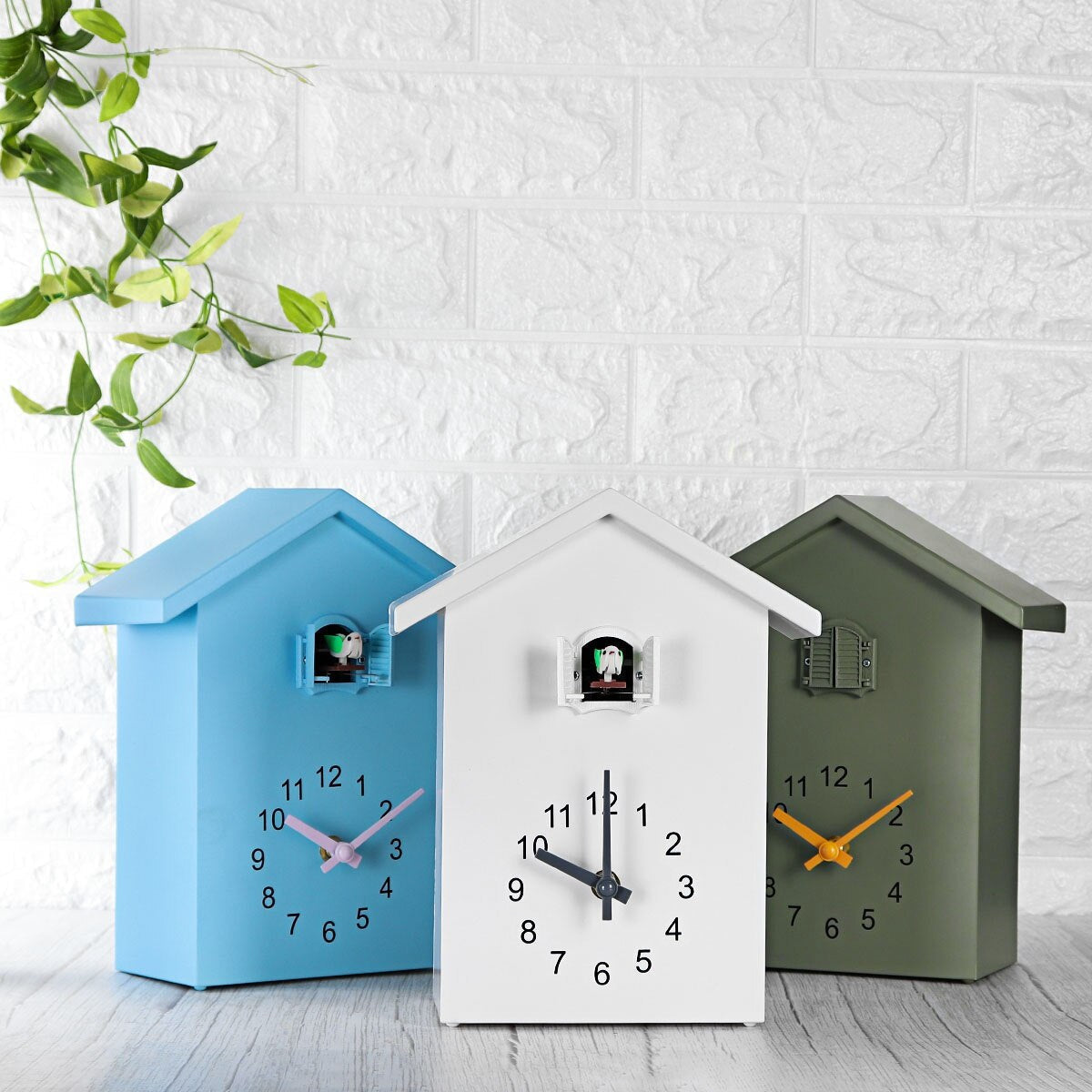 Kiano – Horloge murale coucou en forme de maison