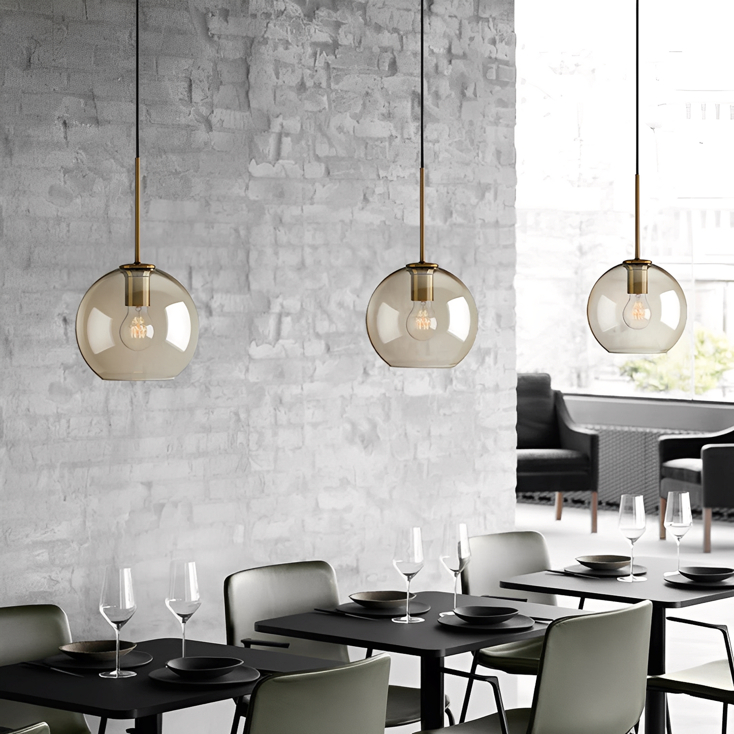 Felix – Luxe Lumière Suspension en Verre