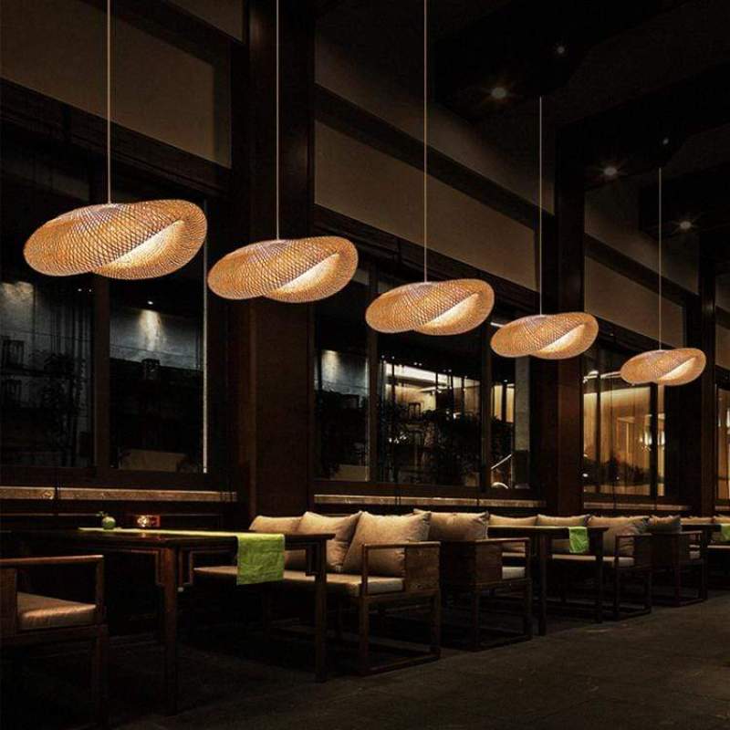 Satori – Lampe de plafond en bambou
