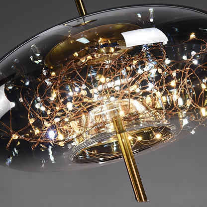 Rio – Suspension en verre moderne