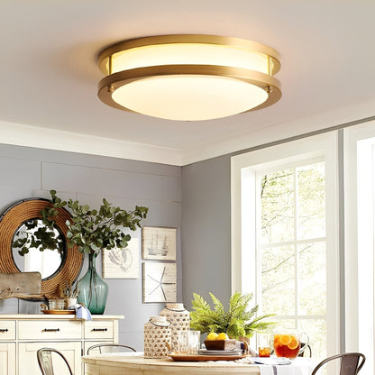Jamin – Plafonnier simple en cuivre massif