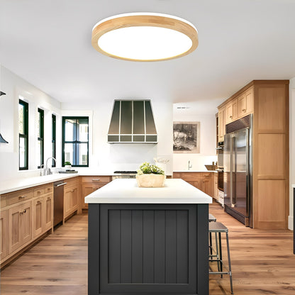Paulo – Plafonnier LED en bois