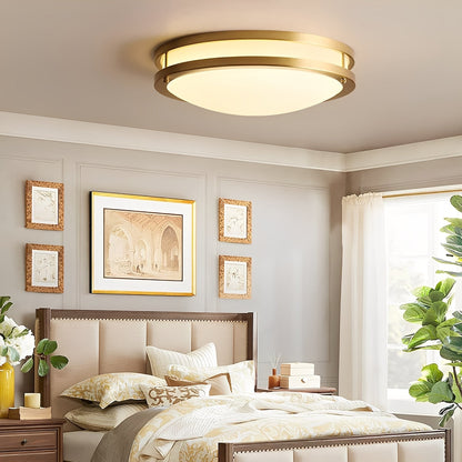 Jamin – Plafonnier simple en cuivre massif