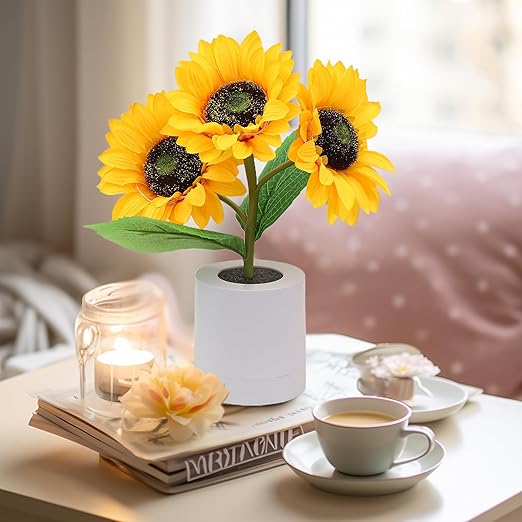 Solvyn – Lampe Tournesol Scintillante