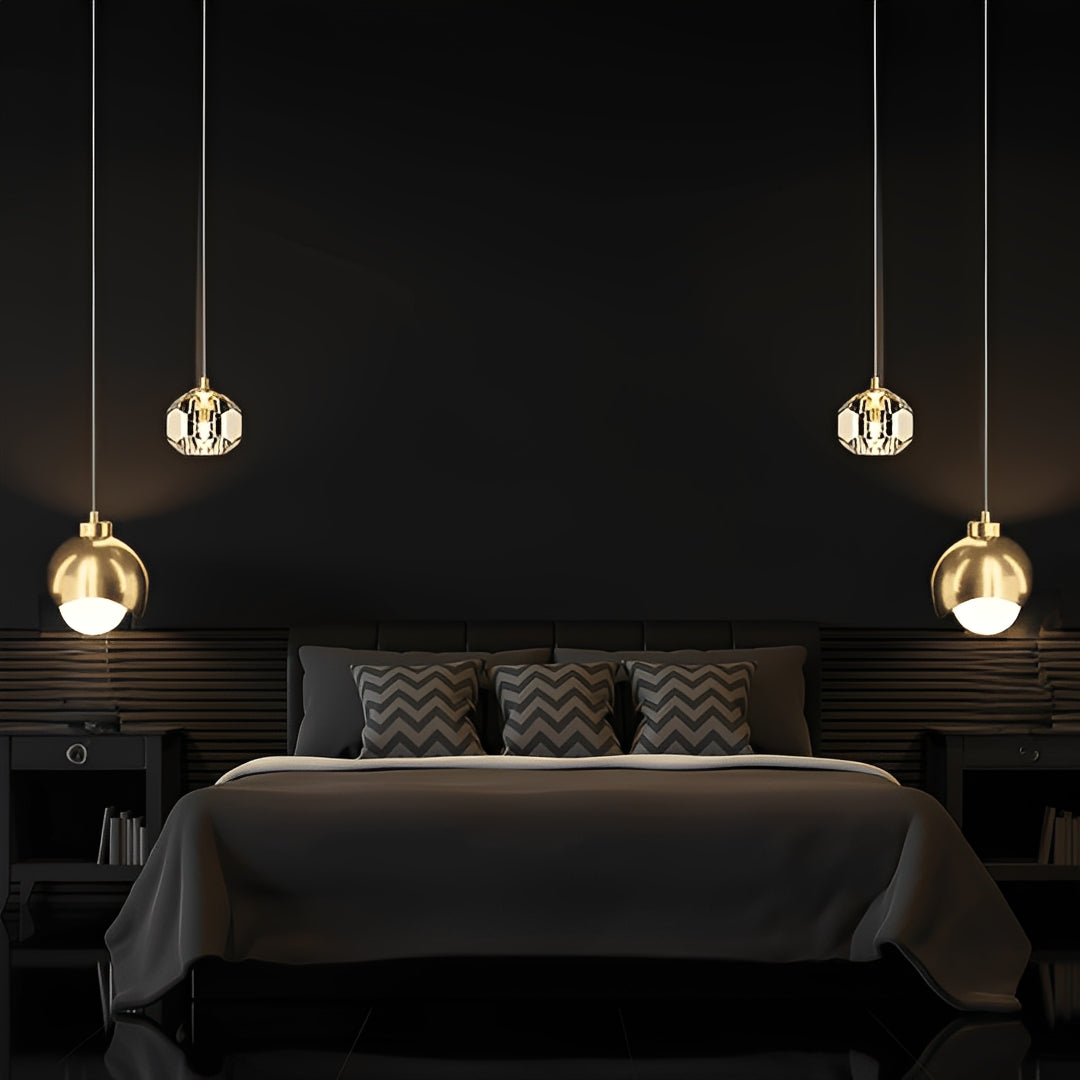Laylah – Suspension Cristal Moderne