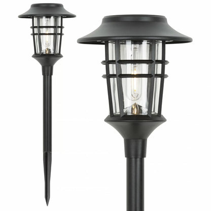 Miyu – Lampe de jardin LED solaire au design rayure