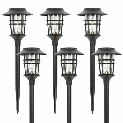 Miyu – Lampe de jardin LED solaire au design rayure