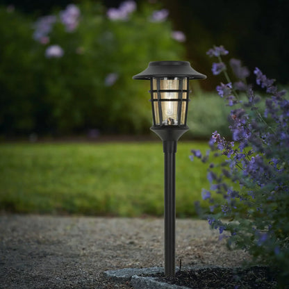 Miyu – Lampe de jardin LED solaire au design rayure