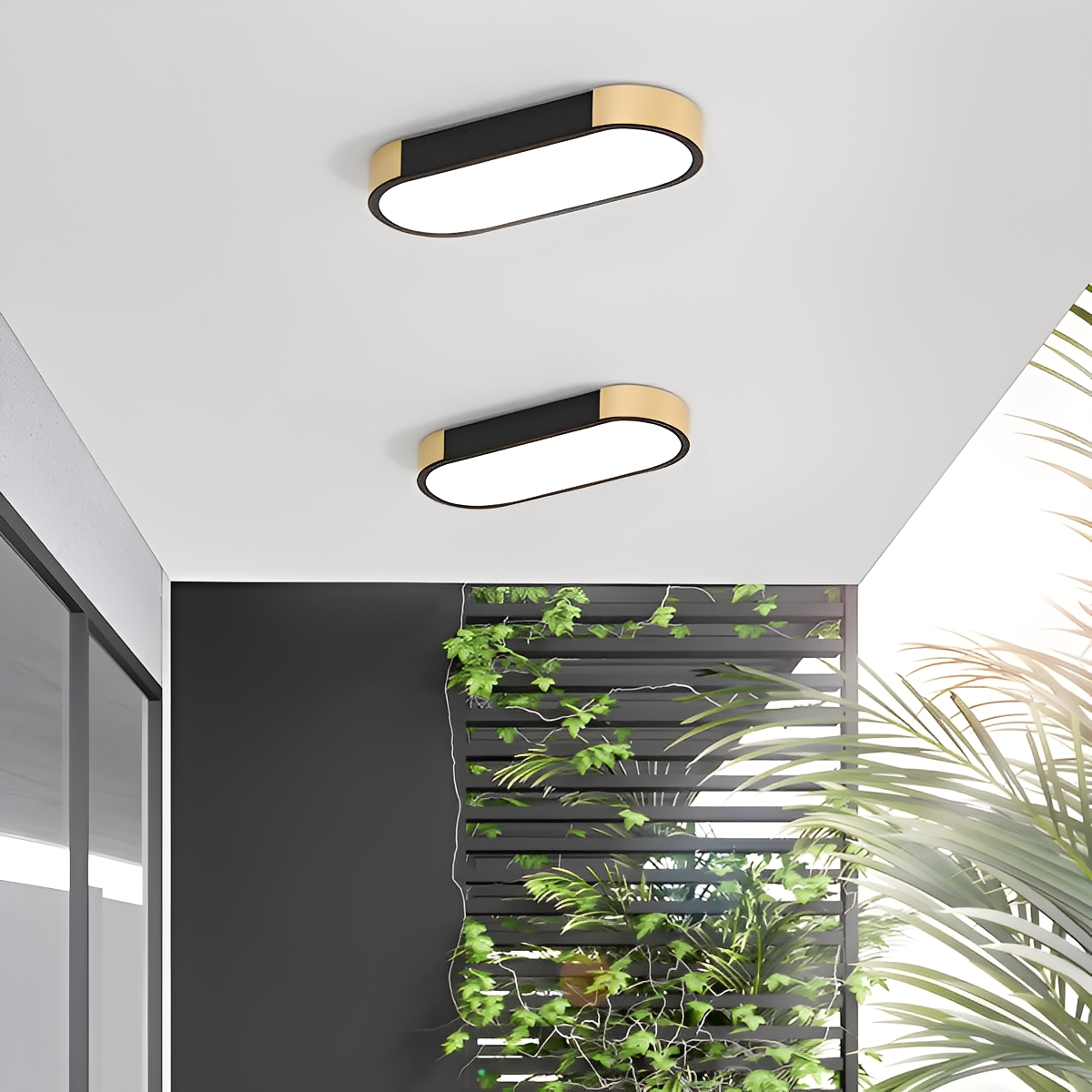 Rogie – Plafonnier Moderne en Fer