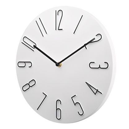 Norda – Moderne silencieuse horloge murale quartz